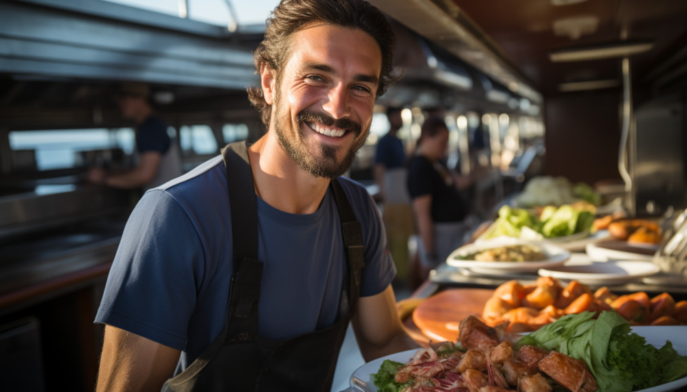 Quelles sont les compétences nécessaires pour travailler comme chef cuisinier sur un yacht ?